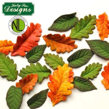 Silicone Mould - Blackberry and Oak Leaves